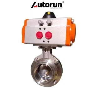 Pneumatic Food Grade Butterfly Valve
