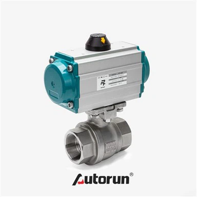 Πεπιεσμένου αέρα βαλβίδα μπάλα δύο κομμάτι